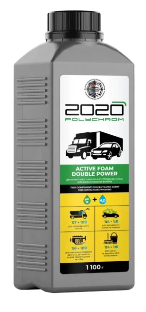 AKTIIVIVAAHTO KAKSINKERTAISEN TEHO "Polychrom 2020 Active Foam Double Power", 1,1kg