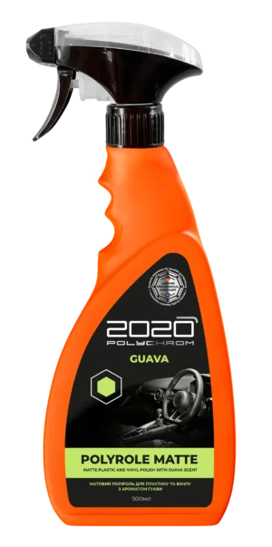 Matta muovi- ja vinyylikiillotusaine, guava tuoksu "Polychrom 2020 POLYROLE MATTE GUAVA", 0,5l