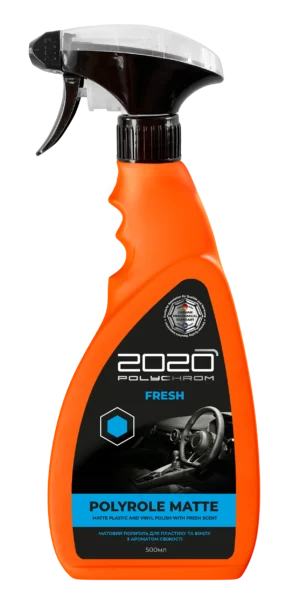 Matta muovi- ja vinyylikiillotusaine, raikas tuoksu "Polychrom 2020 POLYROLE MATTE FRESH", 0,5l