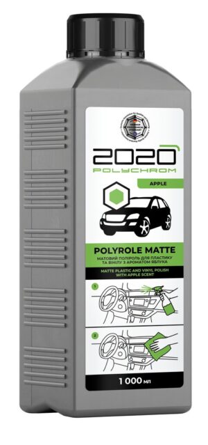 Matta muovi- ja vinyylikiillotusaine, omenan tuoksuinen «Polychrom 2020 «POLYROLE MATTE APPLE", 1 l