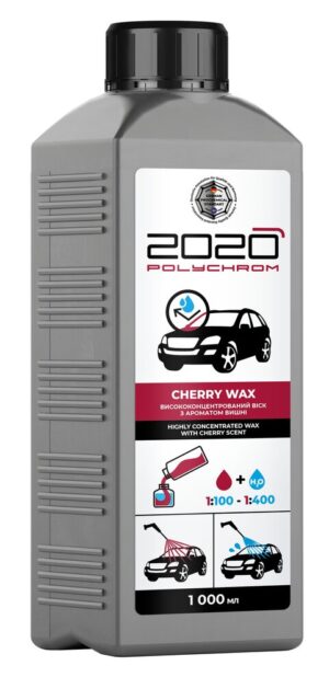 ERITTÄIN TIIVIS VAHA(1:200), pikavaha, kevytvaha, kirsikkan tuoksu "Polychrom 2020 Cherry Wax", 1l