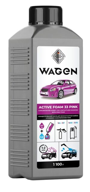 AKTIIVIVAAHTO 33 VAALEANPUNAINEN "Polychrom 2020 Active Foam 33 pink", 1,1kg