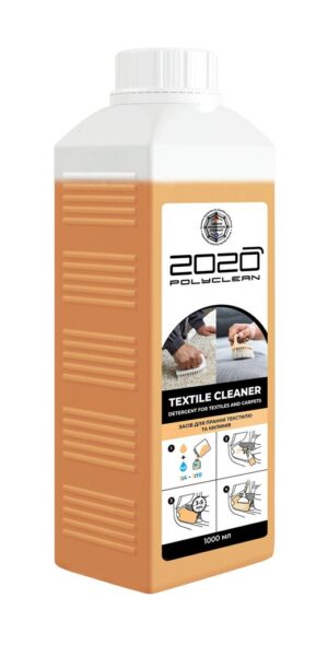 Tiivistetty(1:10) pesuaine kaikentyyppisten mattojen ja verhoilujen puhdistukseen "Polychrom 2020 Textile Cleaner", 1 l
