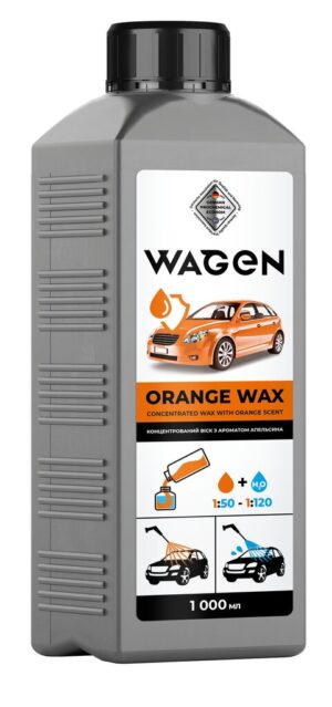 KESKITETTY VAHATUOTTEET ORANSSIN TUOKSUN "Polychrom 2020 Orange Wax 1:50", 1l