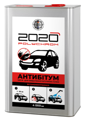 Liuotinpesuaine "POLYCHROM 2020 ANTIBITUM" 4L