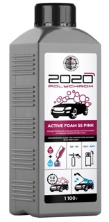 KESKITETTY AINE KONTAKTTOMAA PESUA VARTEN "Polychrom 2020 Active Foam 55 Pink", 1,1kg