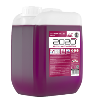 KESKITETTY AINE KONTAKTTOMAA PESUA VARTEN "Polychrom 2020 Active Foam 55 pink", 5kg